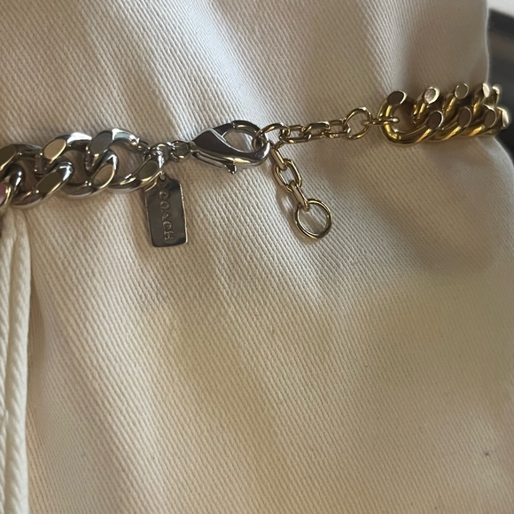 Coach two-tone bracelet - Picture 4 of 10